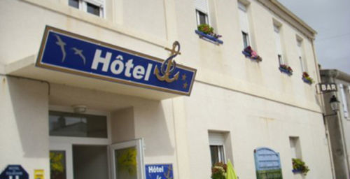 Hotel Le Coureau Saint-Trojan-les-Bains Eksteriør bilde